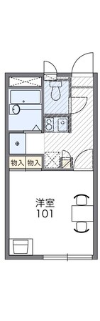 レオパレス輝の物件間取画像